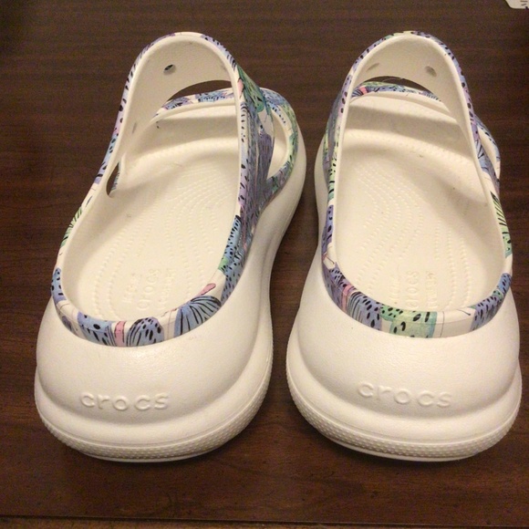 CROCS ICONIC COMFORT SLIDE SZ 10 - Picture 4 of 9